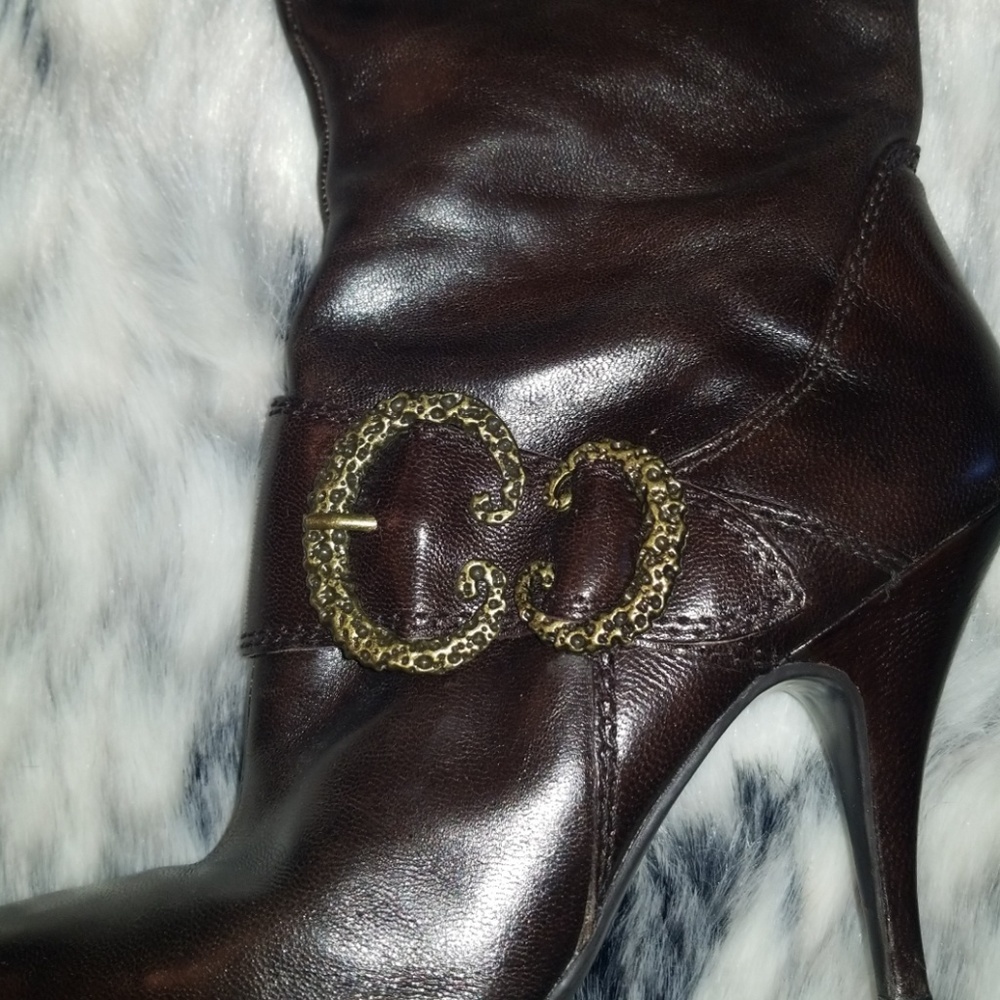 Knee High Brown Nine West Boots - Picture 3 of 5